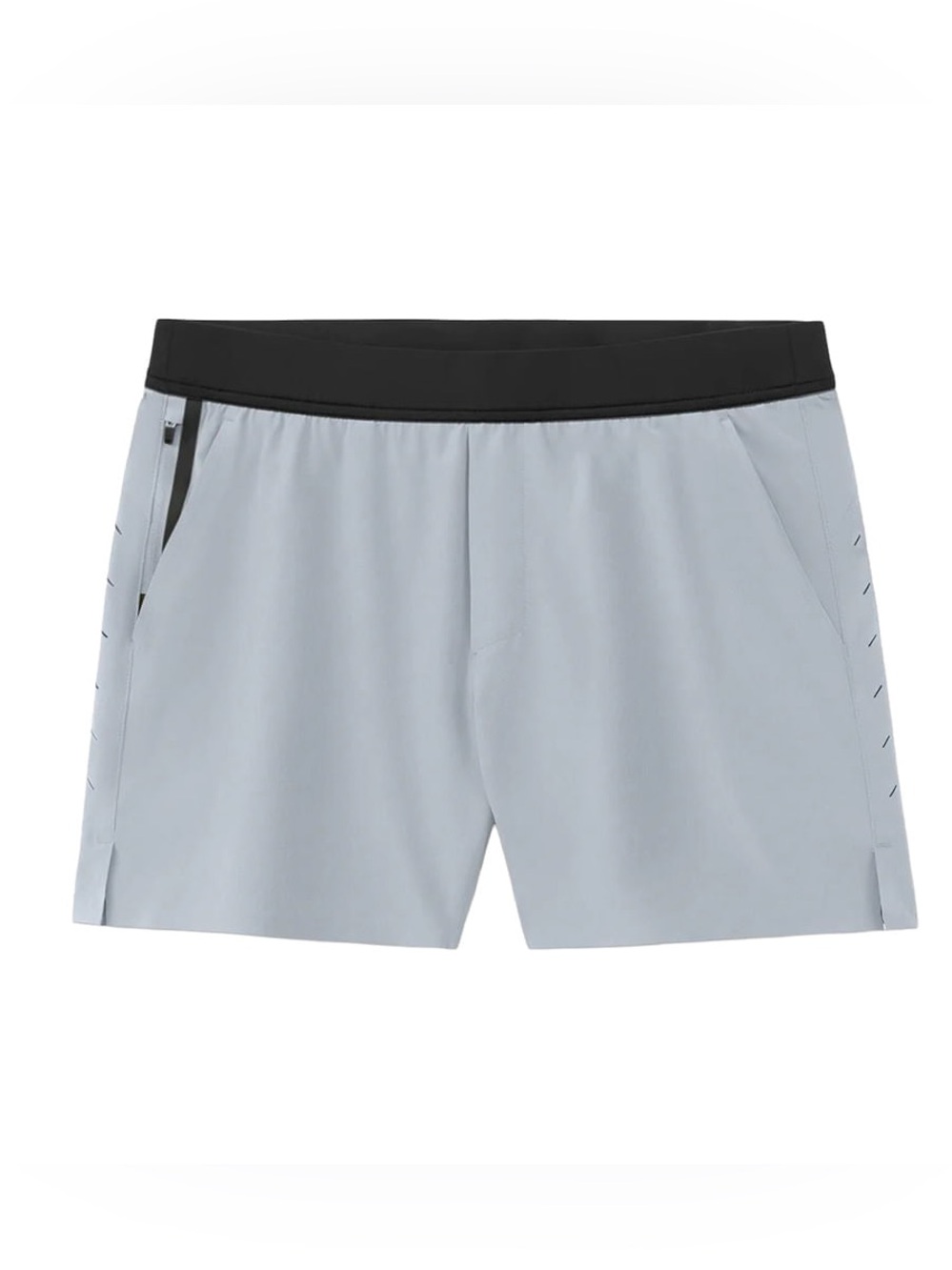 Ten Thousand Mens Interval Short Lined 5” Light Grey Size XXL